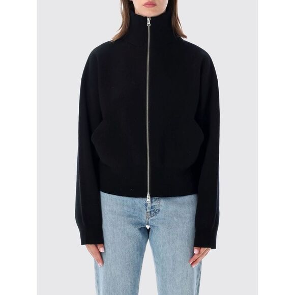 EXTREME CASHMERE Sweaters - Extreme Cashmere Women Extreme Cashmere 100% Cashmere Turtleneck Zip Cardigan